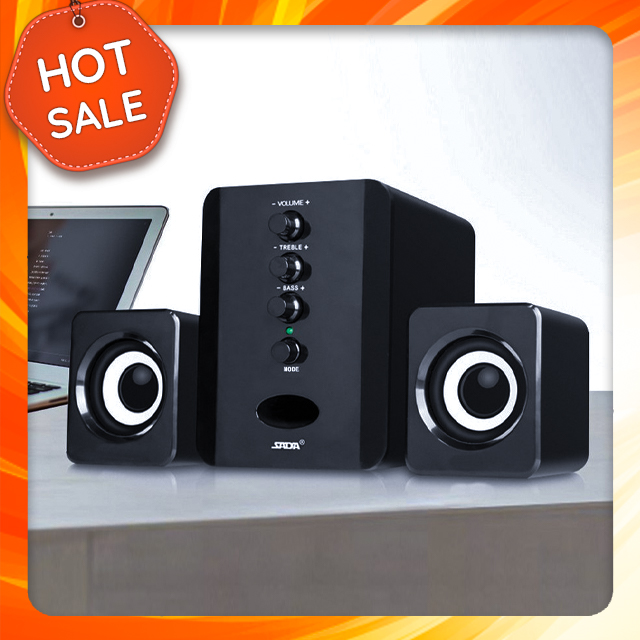 { BIG SALE } Loa Máy Vi Tính, Loa Công Suất Lớn SADA D-202, Thiết Kế Hiện Đại, Năng Động Có Núm Chỉnh BASS Và TREBLE - Top 10 sản phẩm bán chạy nhất thị trường