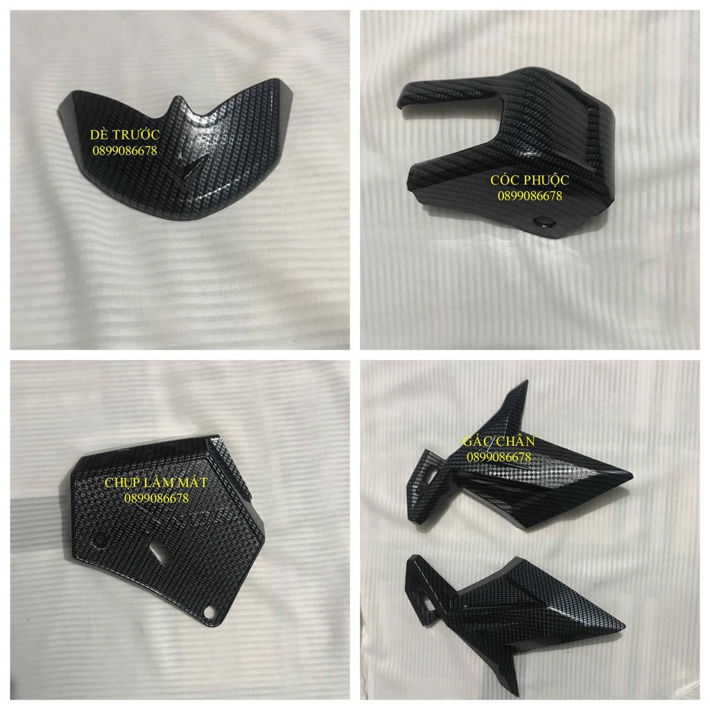 Phụ kiện Carbon Honda Air Blade 2016-2019