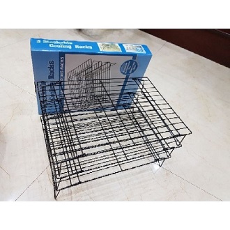Rack hong bánh 3 tầng màu đen