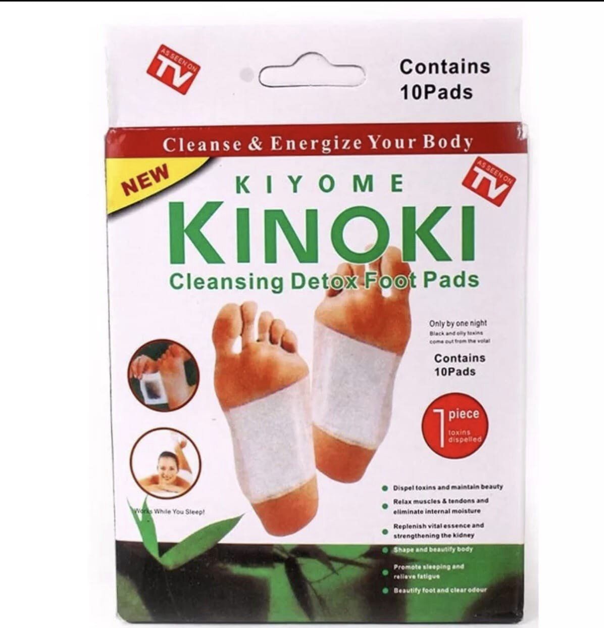 Miếng dán chân khử độc tố KInoki Nhật Bản (combo 100 miếng)