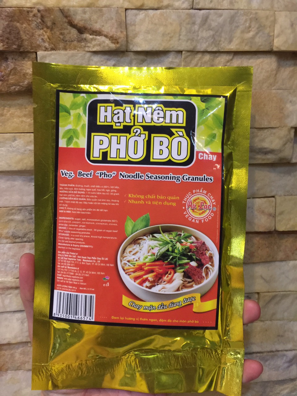 HẠT NÊM PHỞ BÒ CHAY ÂU LẠC