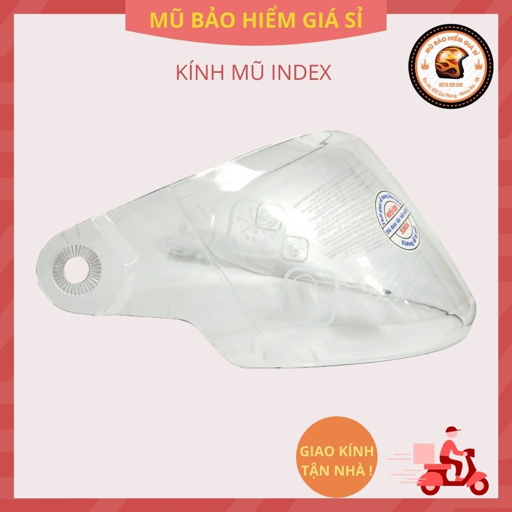 Kính mũ bảo hiểm SUNDA 555/ ANDES 555, ASIA MT120/ CHITA CT34/ CẰM INDEX..:kính thay thế