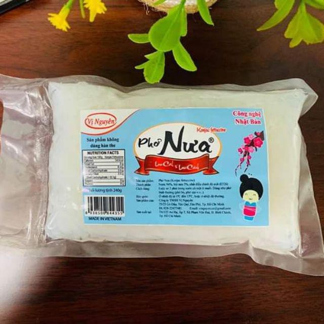 Phở Nưa Keto Das Vị Nguyên 240Gram- Đồ Ăn Vặt
