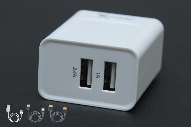 Adapter sạc Xmobile Dual 2A TS-C067S Trắng TGDD