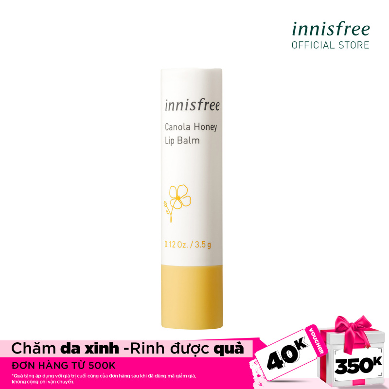 Son dưỡng môi innisfree Canola Honey Lip Balm 3.5g