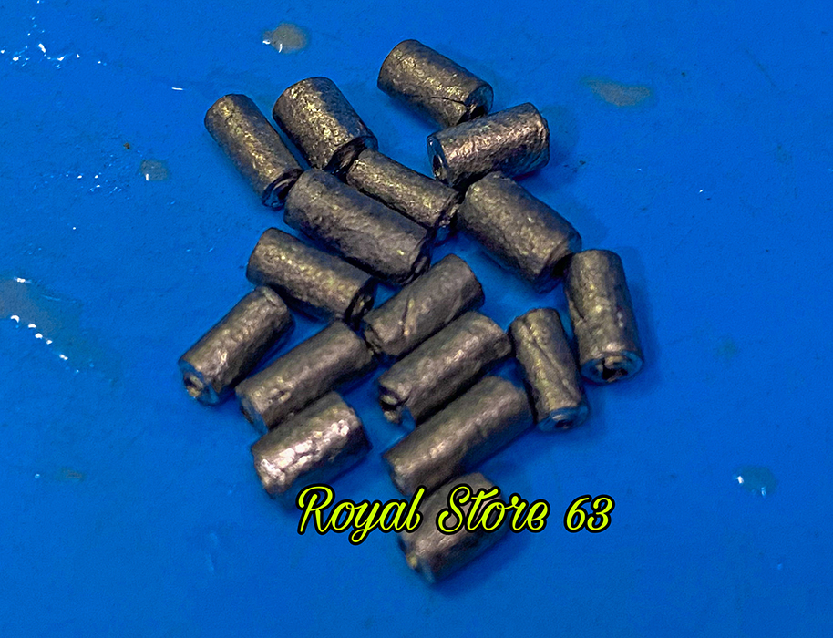 Chì câu cá nhỏ câu cá rô, cá phi (hình trụ) (10gram)