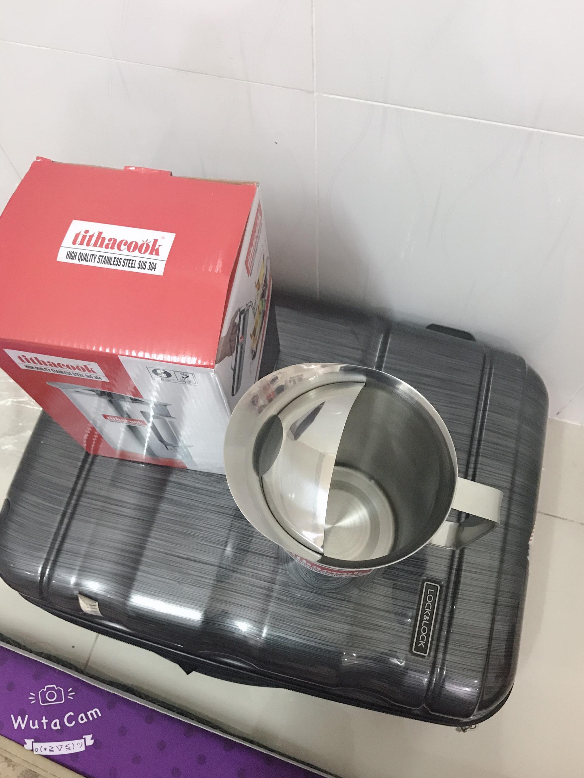 [HCM]Ca Nước inox Không Nắp 1L9 SuS 304 Tithacook