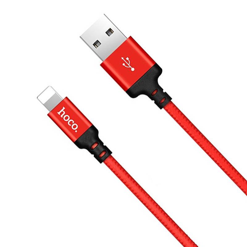 Cáp sạc Lightning Hoco X14 sạc nhanh 2.0A cho iPhone/iPad dài 2M