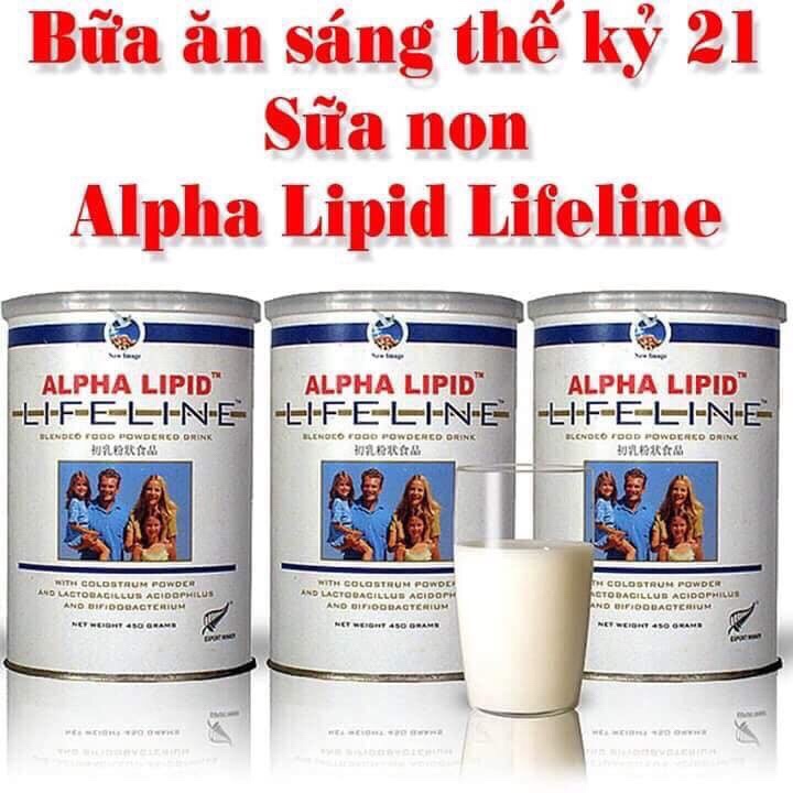 [Chính hãng cạo mã code] Combo 6 lon sữa non Alpha Lipid Lifeline (New Zealand)
