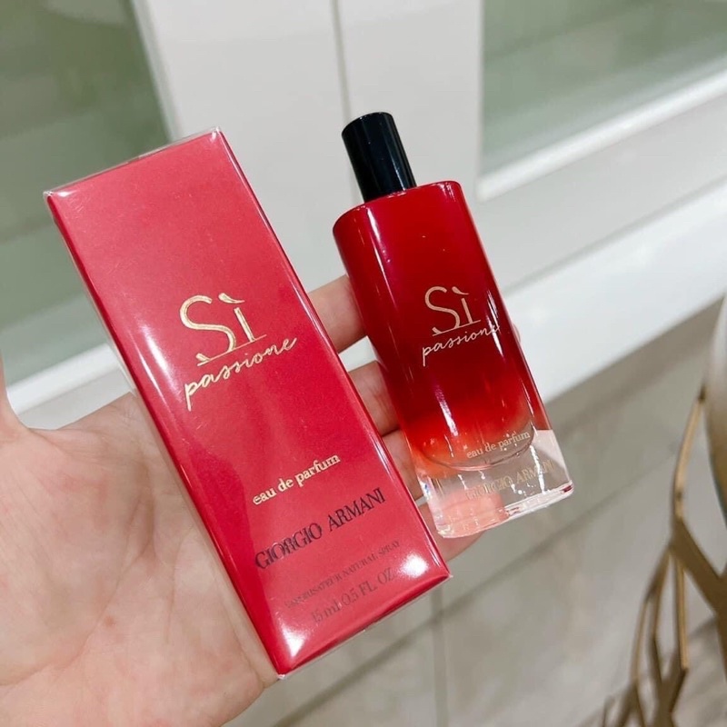 [ CHÍNH HÃNG] Nước hoa SÌ PASSION Đỏ 15ml