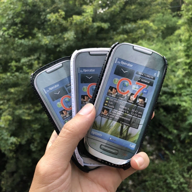 ỐP LƯNG NHỰA NOKIA C7 [Hàng mới 100%]
