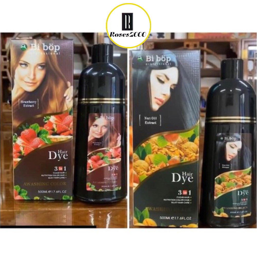 Dầu Gội Phủ Bạc Bibop Đen-Nâu Nhật Bản