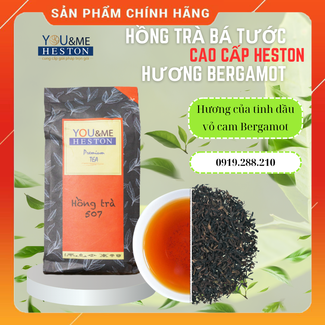 Hồng trà bá tước HESTON (trà đen bá tước)