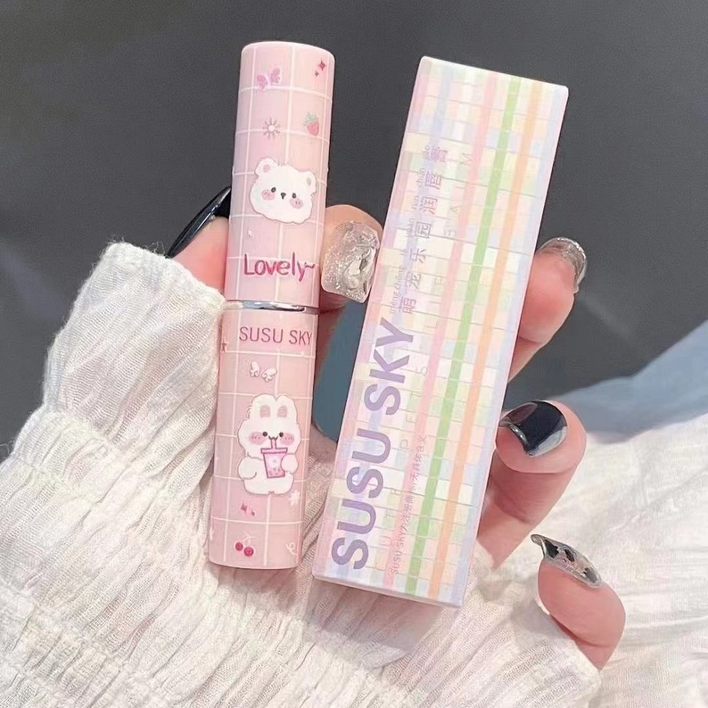SON THỎI DƯỠNG MÔI SUSU SKY GẤU CUTE