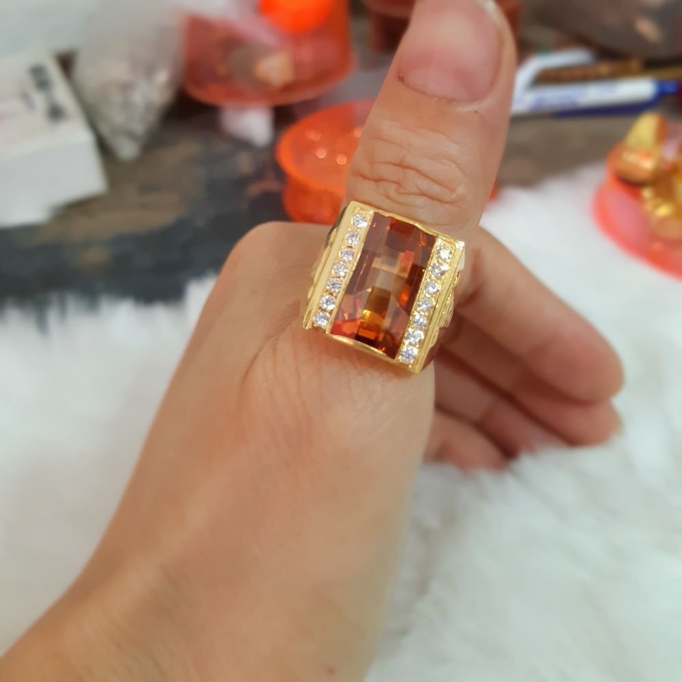 Nhẫn nam vàng tây