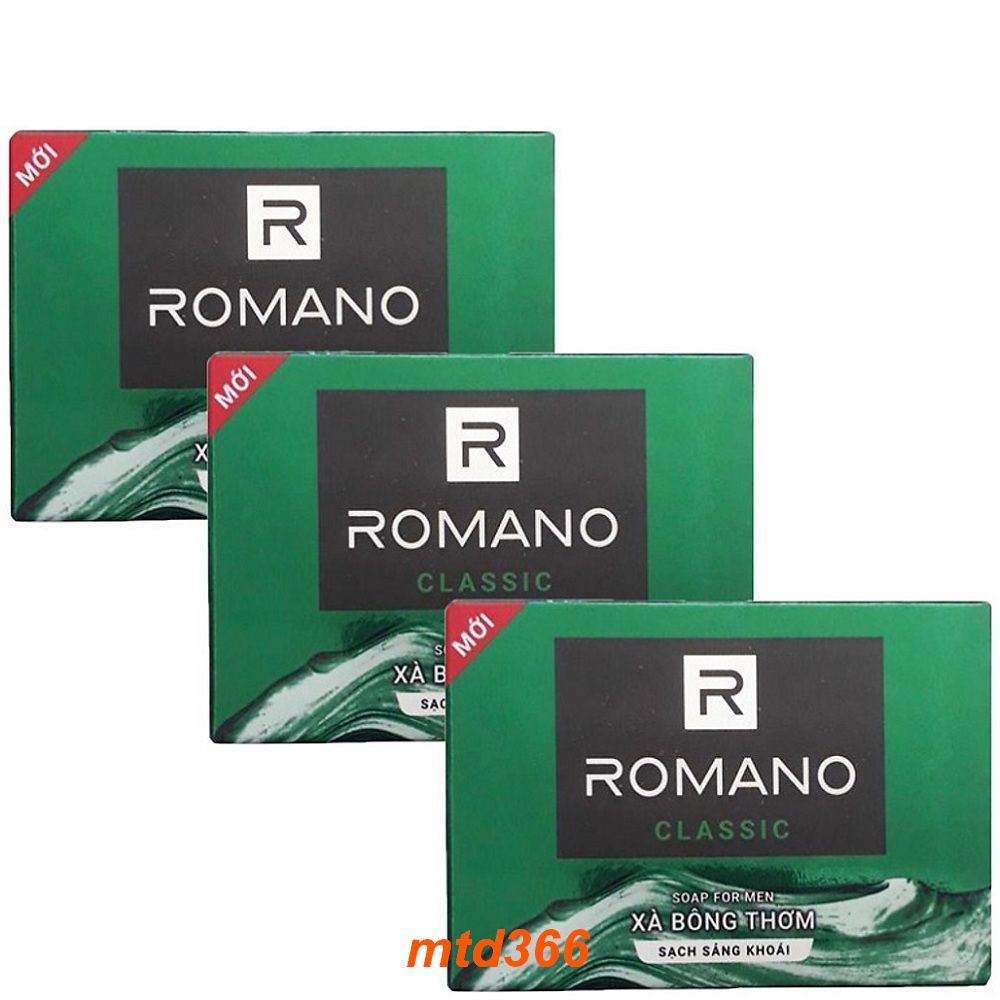 Xà Bông Tắm 90g Romano Classic