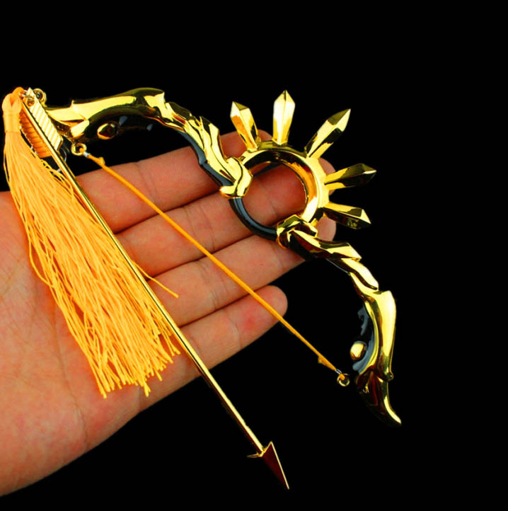 [LOẠI TO] Cung của Yorn (bao gồm tên) kim loại titanium nguyên khối Liên Quân mobile