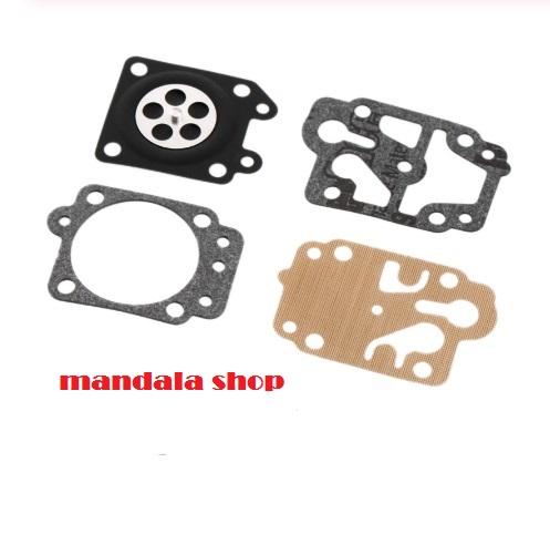 bộ màng chế, dong chế hòa khí máy cắt cỏ - bộ da bơm, da thở gắn bình xăng con 2 thì 260, 330..