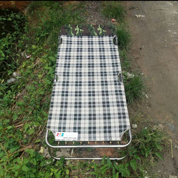 Giường Bố Xếp Lưới Textilen Xếp 70x180cm