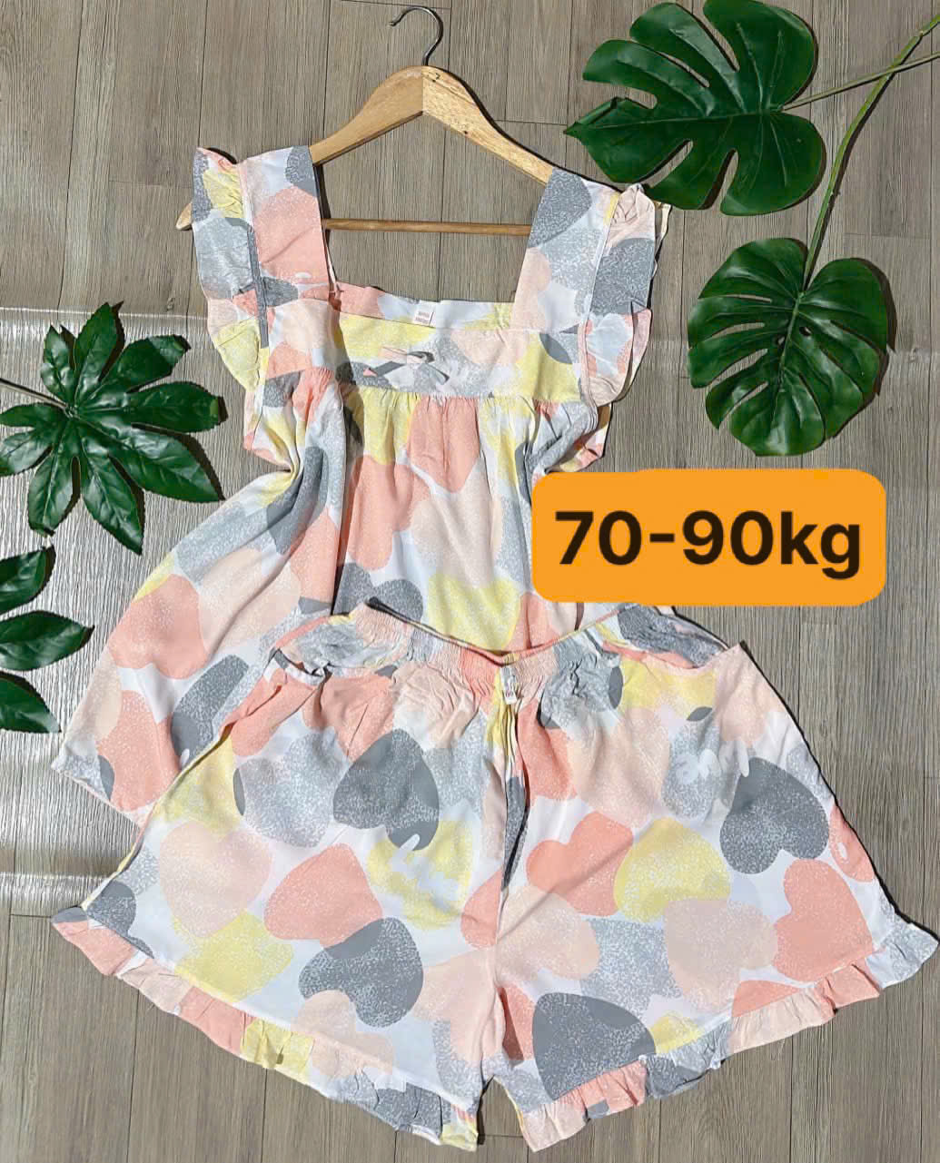 [HCM] (63-90kg, tùy mẫu) Đồ bộ bigsize đùi tole/lanh. Hongduyen2188.