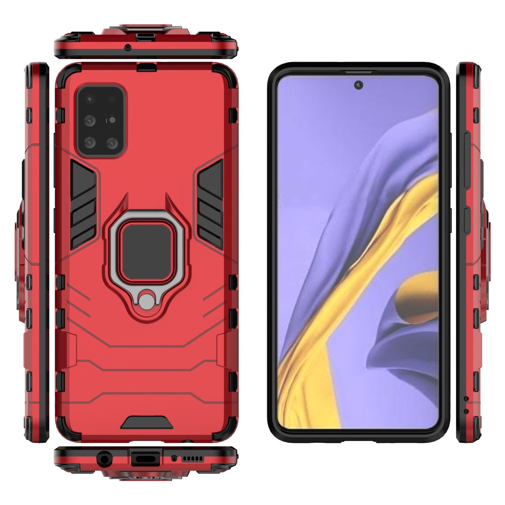 Ốp lưng Samsung Galaxy A51 chống sốc Iron Man Iring siêu bền chống sốc tốt