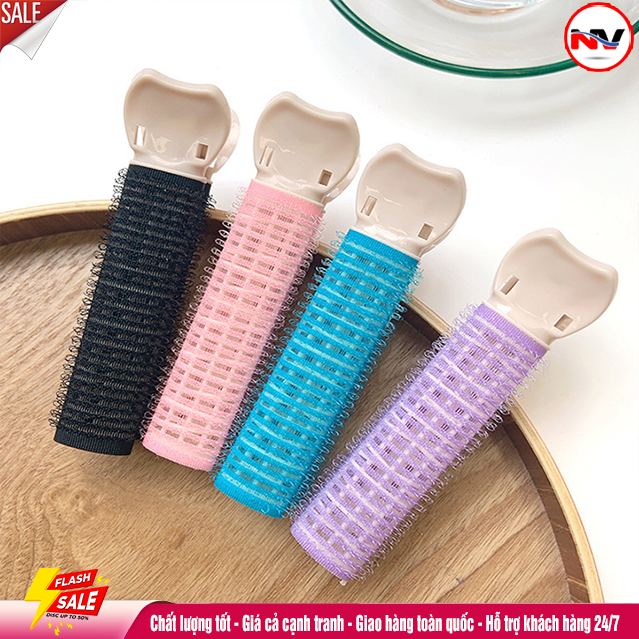 [Mới] Lô Uốn Tóc Phồng Chân Tóc Dạng Kẹp Mỏ Vịt Độc Đáo
