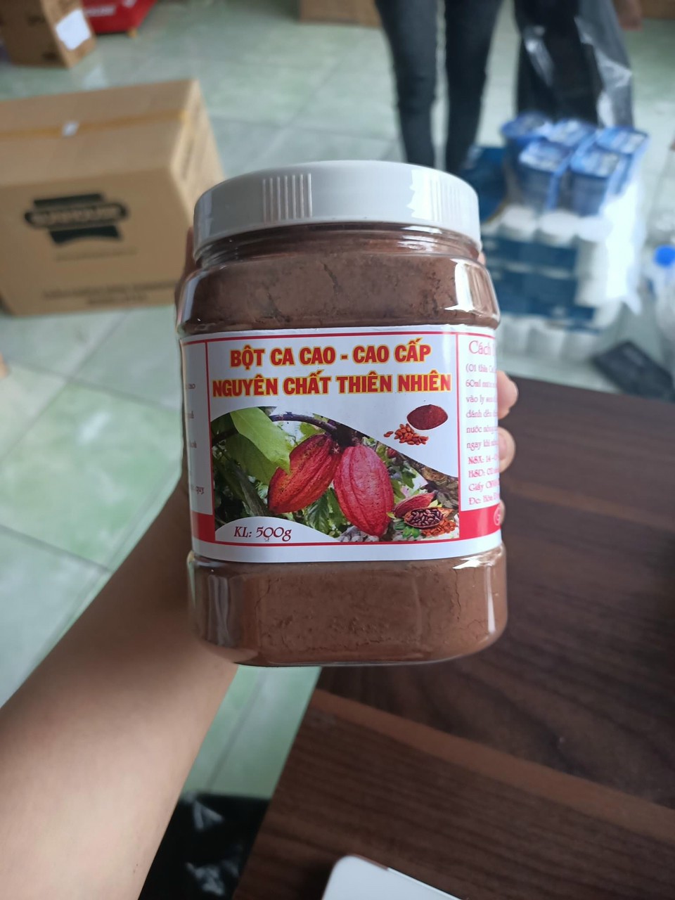 Bột ca cao nguyên chất 500g