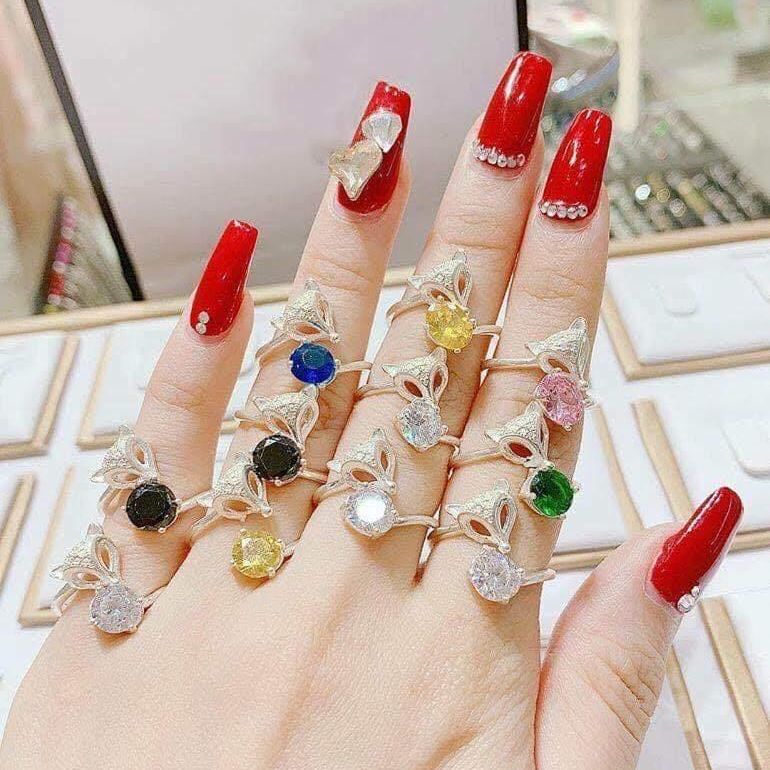 Nhẫn Hồ ly Bạc nữ