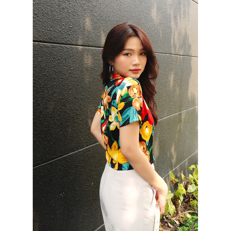 Áo Cổ Vest Dáng Lửng - AS22004 - BlazerSaigon