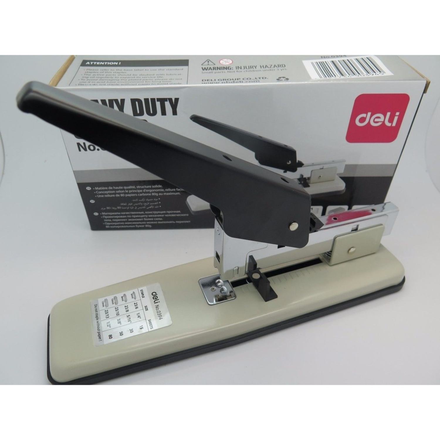Máy Dập Ghim Deli 0394 (120 tơ`)