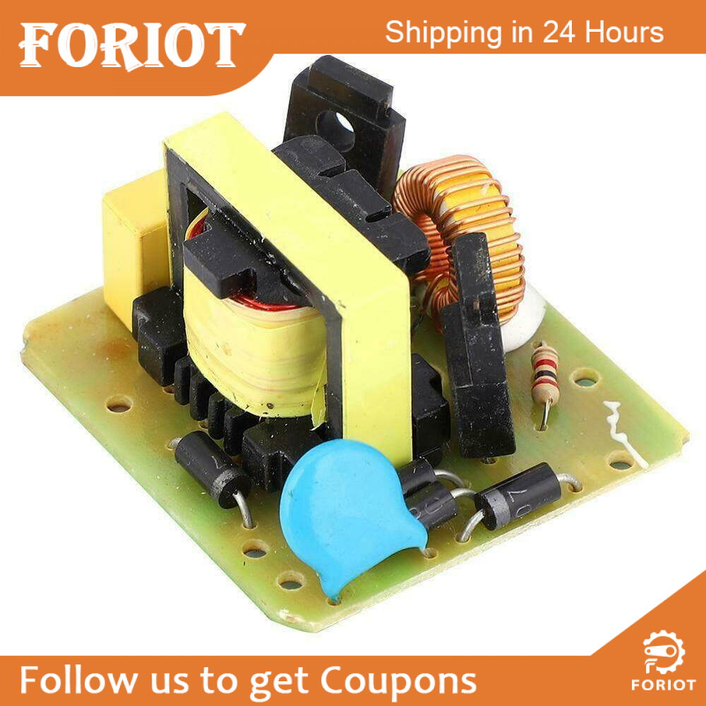 Foriot 12V to 220V Step Up Voltage Transformer Module 40w DC-AC Converter Boost Inverter Power Transform Module