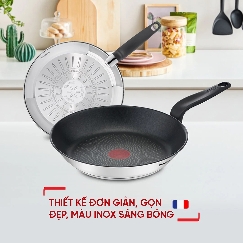 [Quà tặng không bán] Chảo chiên Tefal Primary 20cm/Tefal So Chef 21cm