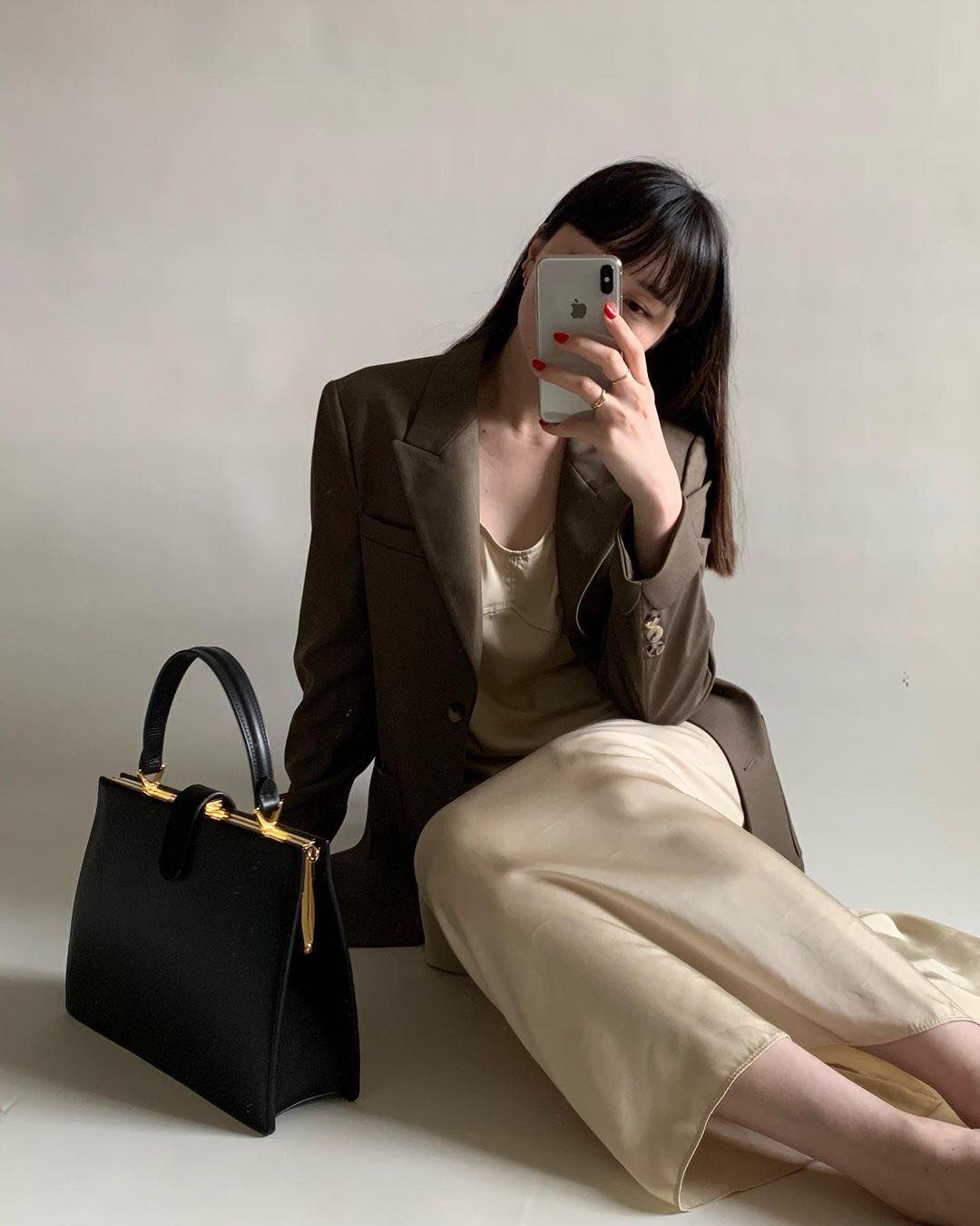 Mushie Studio Áo Khoác Blazer - Perse Blazer