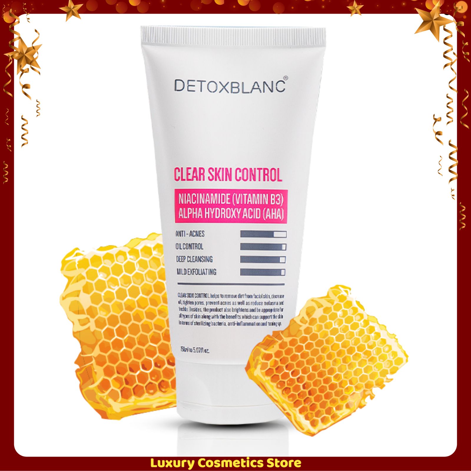 Sữa rửa mặt sinh học Detox Blanc