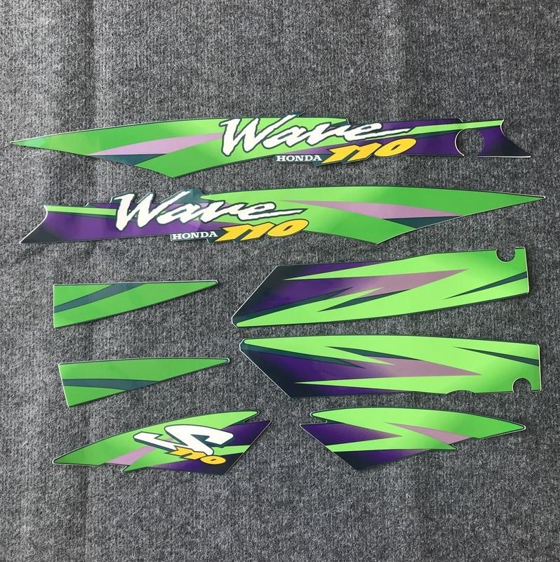 TEM DÁN XE WAVE THÁI WAVE i 2004 MÀU XANH