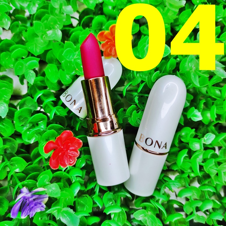 Son thỏi sáp siêu lì bona bám màu lâu trôi