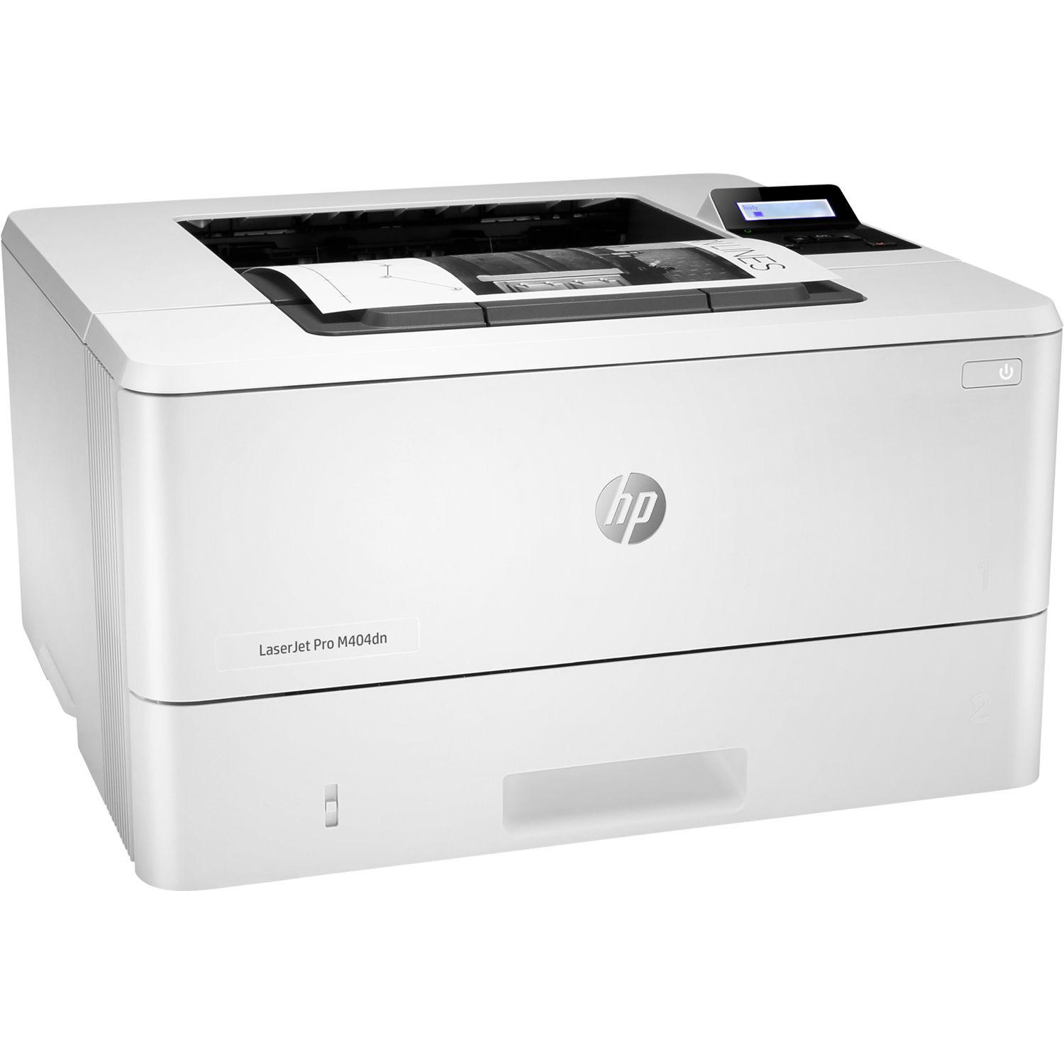 Máy In HP LaserJet Pro M404dn (In 2 mặt tự động in mạng) - Hàng nhập khẩu