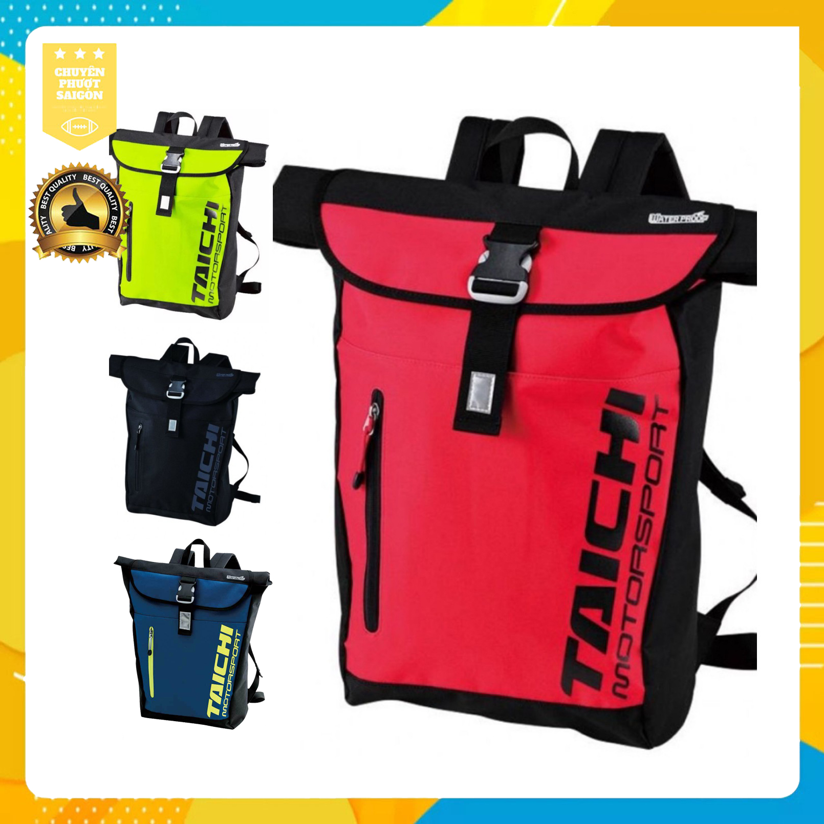 [HCM]BALO TAI-CHI THỜI TRANG CHỐNG NƯỚC ĐI PHƯỢT RS271 & RS 270  TÚI ĐEO BỤNG