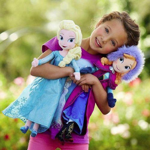 ❄∏ Frozen Princess Elsa Anna Plush Doll Toy Gấu Bông Đồ Chơi Búp bê Đồ chơi nhồi bông Thú nhồi bông