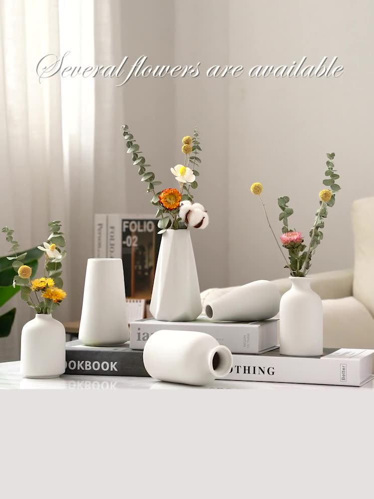 Lọ cắm hoa mini sứ để bàn.