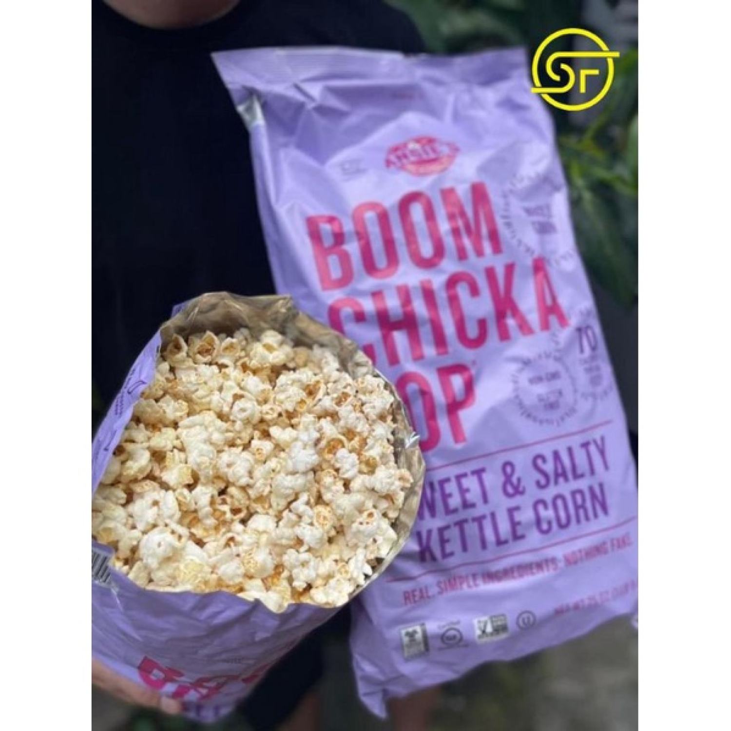 Bắp rang bơ Boom Chicka Pop Angie’s Mỹ-700g