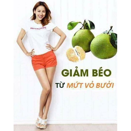 200g Mứt Vỏ Bưởi Sấy Dẻo