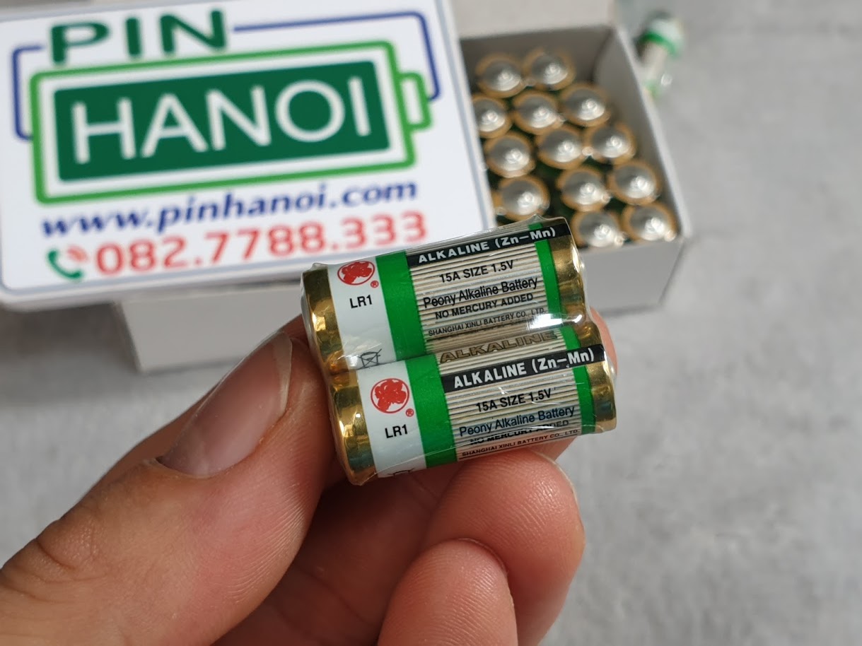 02 viên pin size N LR1 1.5V