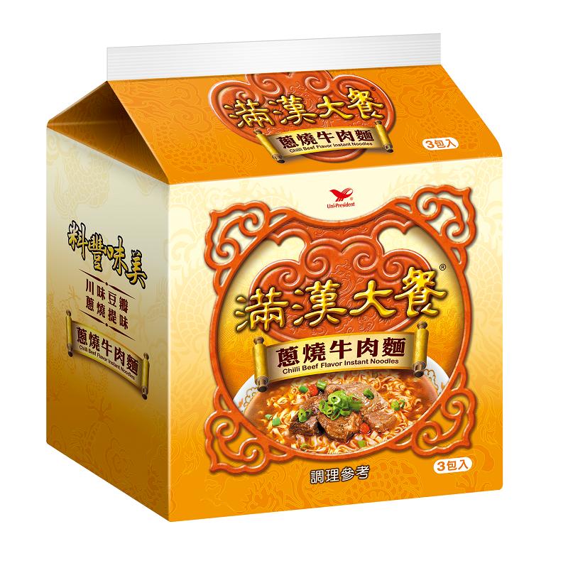 Taiwan Uni-President Chilli Beef Flavor Instant Noodle