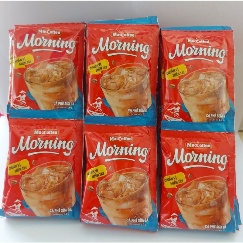 Cà phê sữa đá Morning (Dây 12 gói x 16g)
