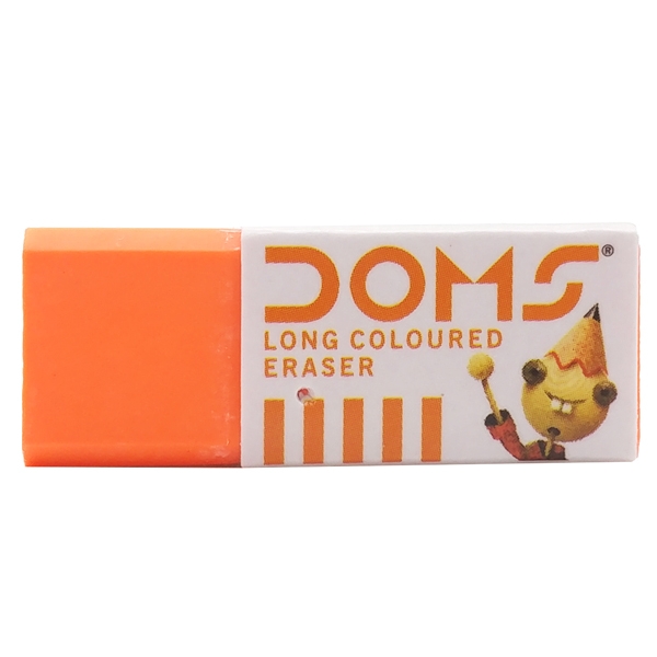 Gôm DOMS Long Coloured 3470 - Màu Cam