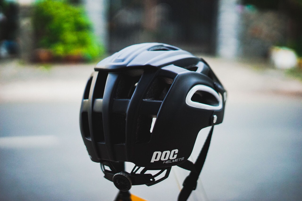 [FREESHIP] NÓN XE ĐẠP POC 07 ĐEN NHÁM