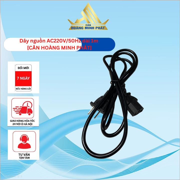 Dây sạc cân điện tử ac220v/50hz dài 1,5m