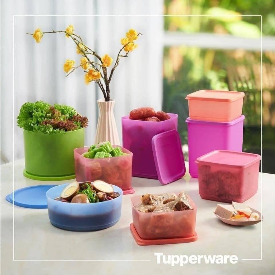 Bộ hộp trữ mát Tupperware Magic set 8