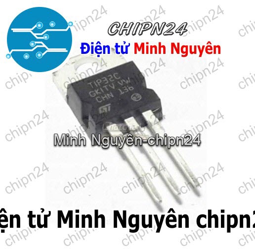 [5 con] (KT1) Transistor TIP32 TO-220 PNP 5A 100V (TIP32C) - HH001832